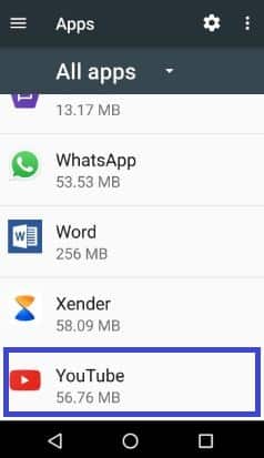 Open-YouTube-app-on-your-android-device